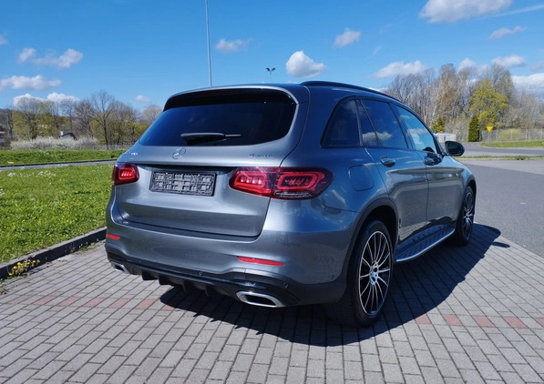 Mercedes-Benz GLC cena 209900 przebieg: 77500, rok produkcji 2021 z Biała małe 79
